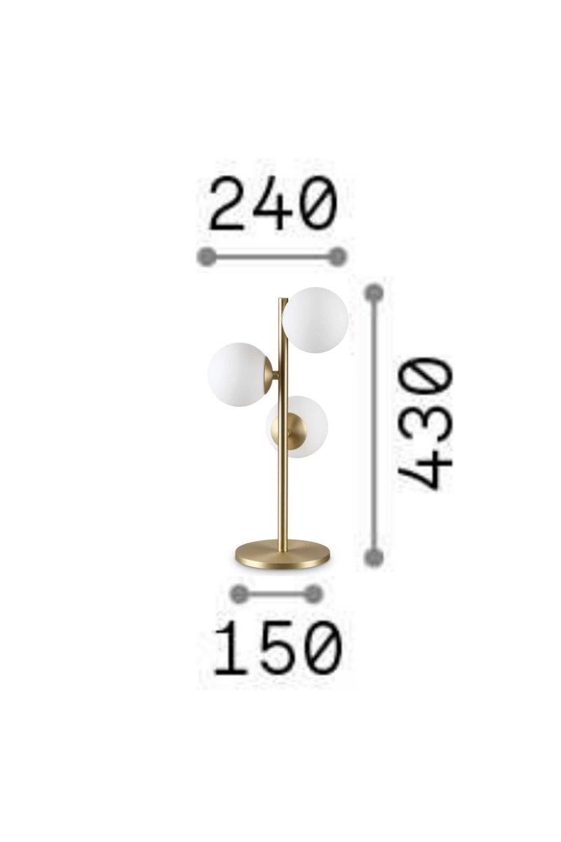 Настольная лампа IDEAL LUX 10419