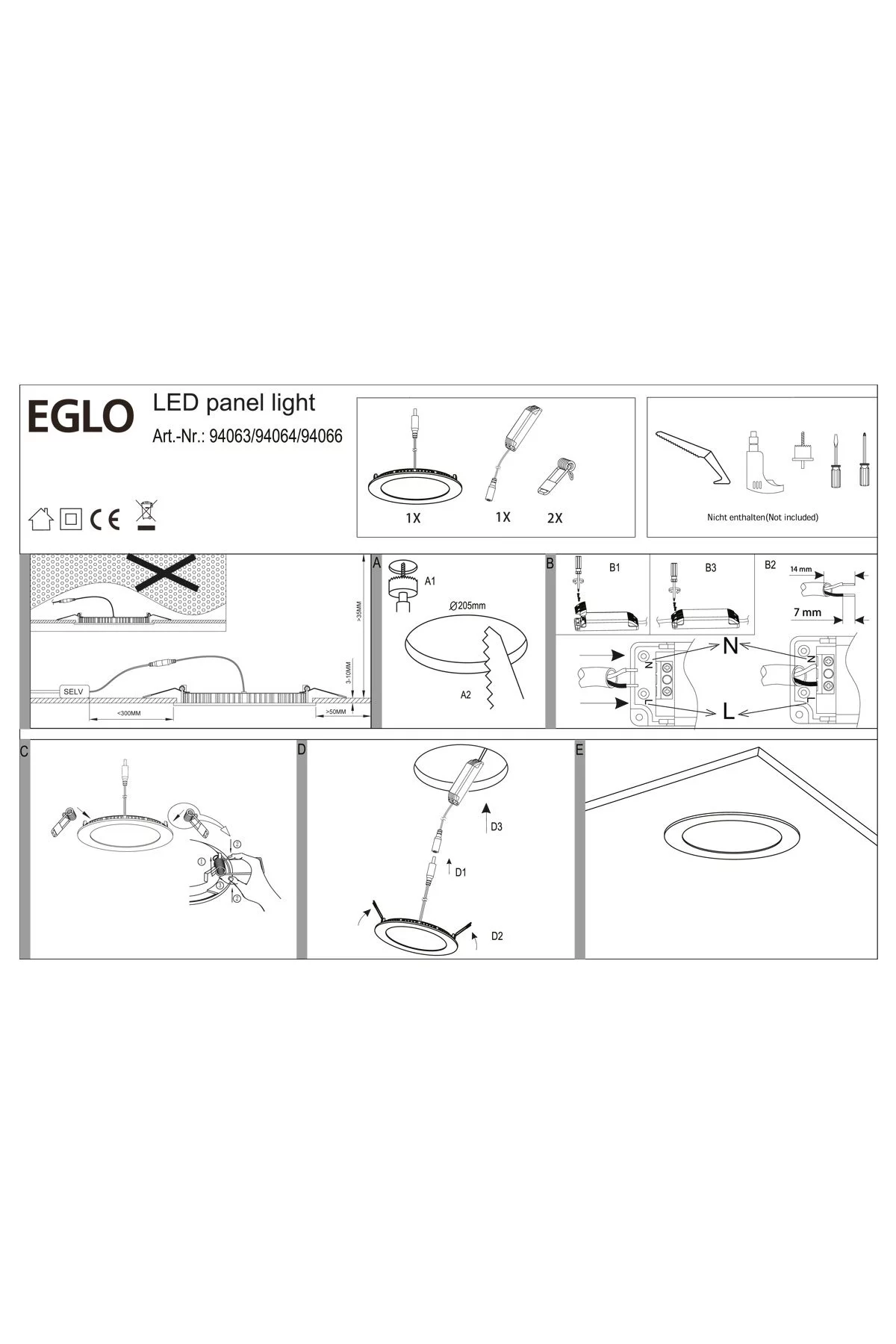 Точечный светильник EGLO 69499