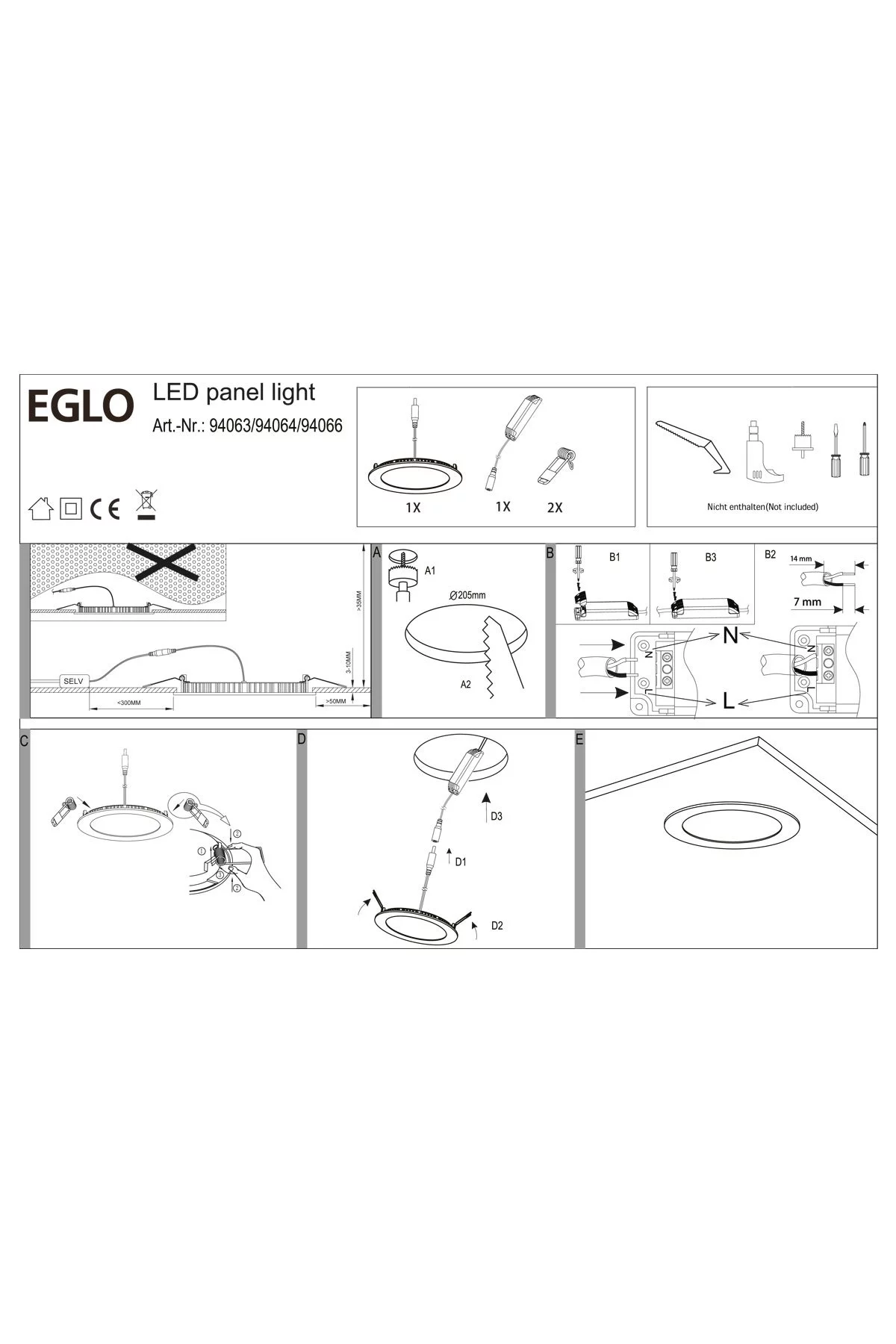 Точечный светильник EGLO 69500