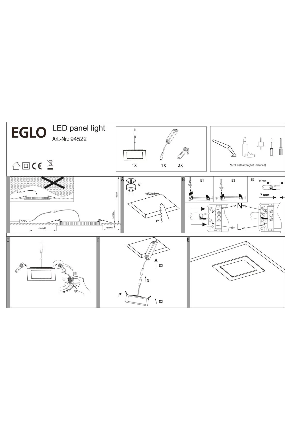 Точечный светильник EGLO 82969