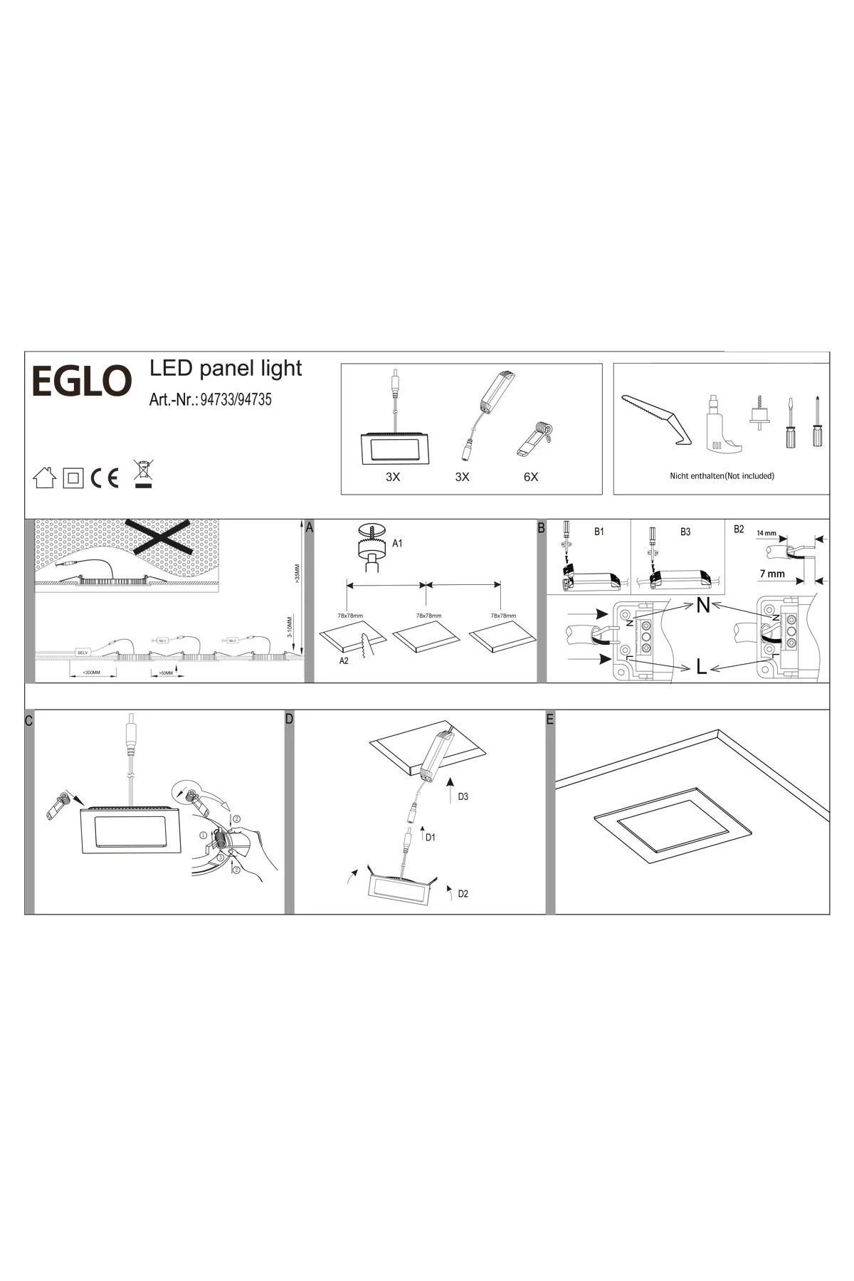 Точечный светильник EGLO 83113